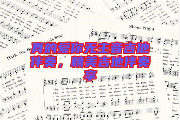 真的愛你無主音吉他伴奏，精美吉他伴奏享