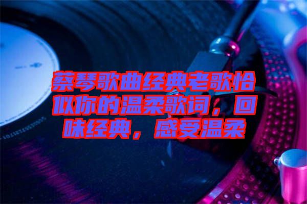 蔡琴歌曲經(jīng)典老歌恰似你的溫柔歌詞，回味經(jīng)典，感受溫柔