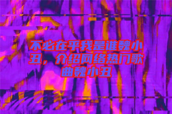 不必在乎我是誰魏小丑，介紹網(wǎng)絡(luò)熱門歌曲魏小丑