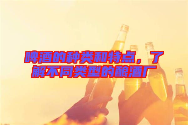 啤酒的種類和特點(diǎn)，了解不同類型的釀酒廠