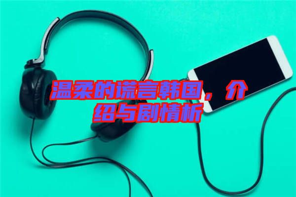 溫柔的謊言韓國(guó)，介紹與劇情析