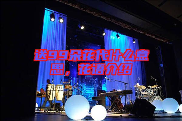 送99朵花代什么意思，花語介紹