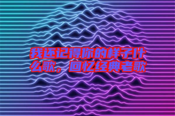 我還記得你的樣子什么歌，回憶經(jīng)典老歌