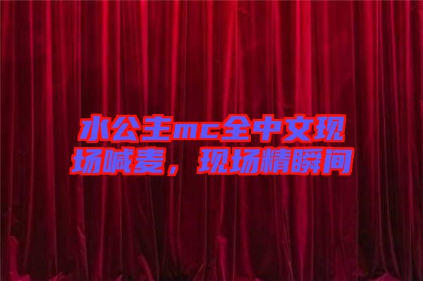 水公主mc全中文現(xiàn)場(chǎng)喊麥，現(xiàn)場(chǎng)精瞬間