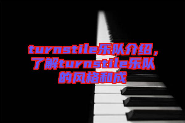 turnstile樂隊(duì)介紹，了解turnstile樂隊(duì)的風(fēng)格和成