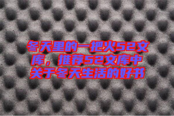 冬天里的一把火52文庫(kù)，推薦52文庫(kù)中關(guān)于冬天生活的好書(shū)