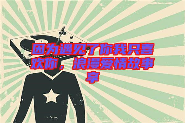 因?yàn)橛鲆娏四阄抑幌矚g你，浪漫愛情故事享