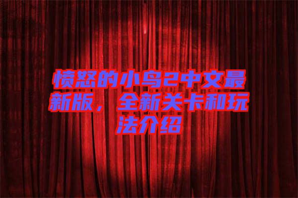 憤怒的小鳥(niǎo)2中文最新版，全新關(guān)卡和玩法介紹