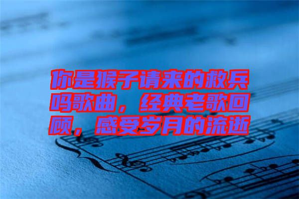 你是猴子請(qǐng)來(lái)的救兵嗎歌曲，經(jīng)典老歌回顧，感受歲月的流逝