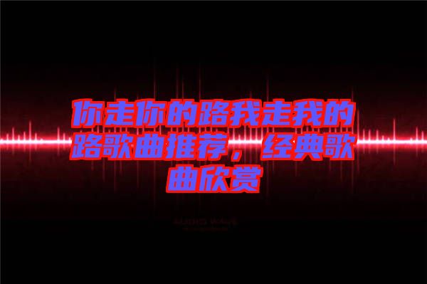 你走你的路我走我的路歌曲推薦，經(jīng)典歌曲欣賞