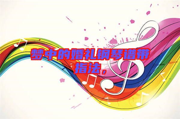 夢(mèng)中的婚禮鋼琴譜帶指法，