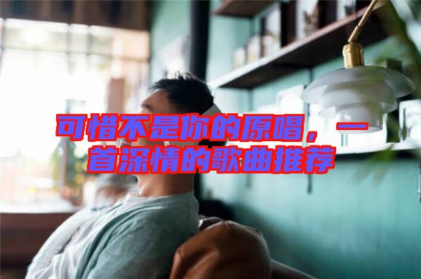 可惜不是你的原唱，一首深情的歌曲推薦