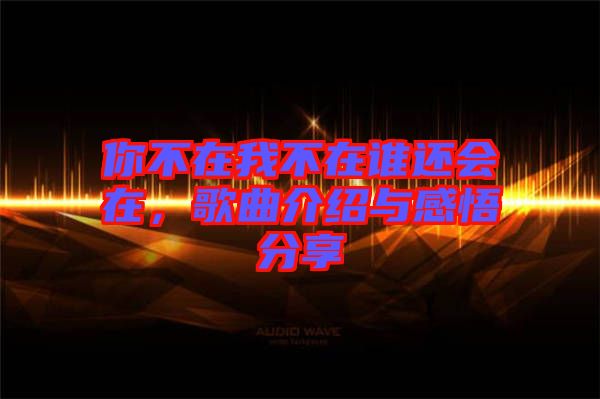 你不在我不在誰還會(huì)在，歌曲介紹與感悟分享