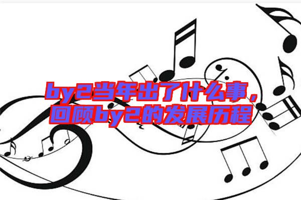 by2當年出了什么事，回顧by2的發(fā)展歷程