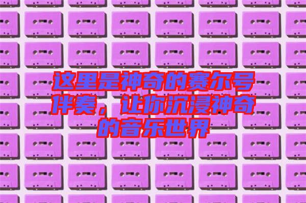 這里是神奇的賽爾號(hào)伴奏，讓你沉浸神奇的音樂(lè)世界