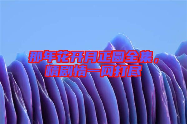 那年花開(kāi)月正圓全集，精劇情一網(wǎng)打盡